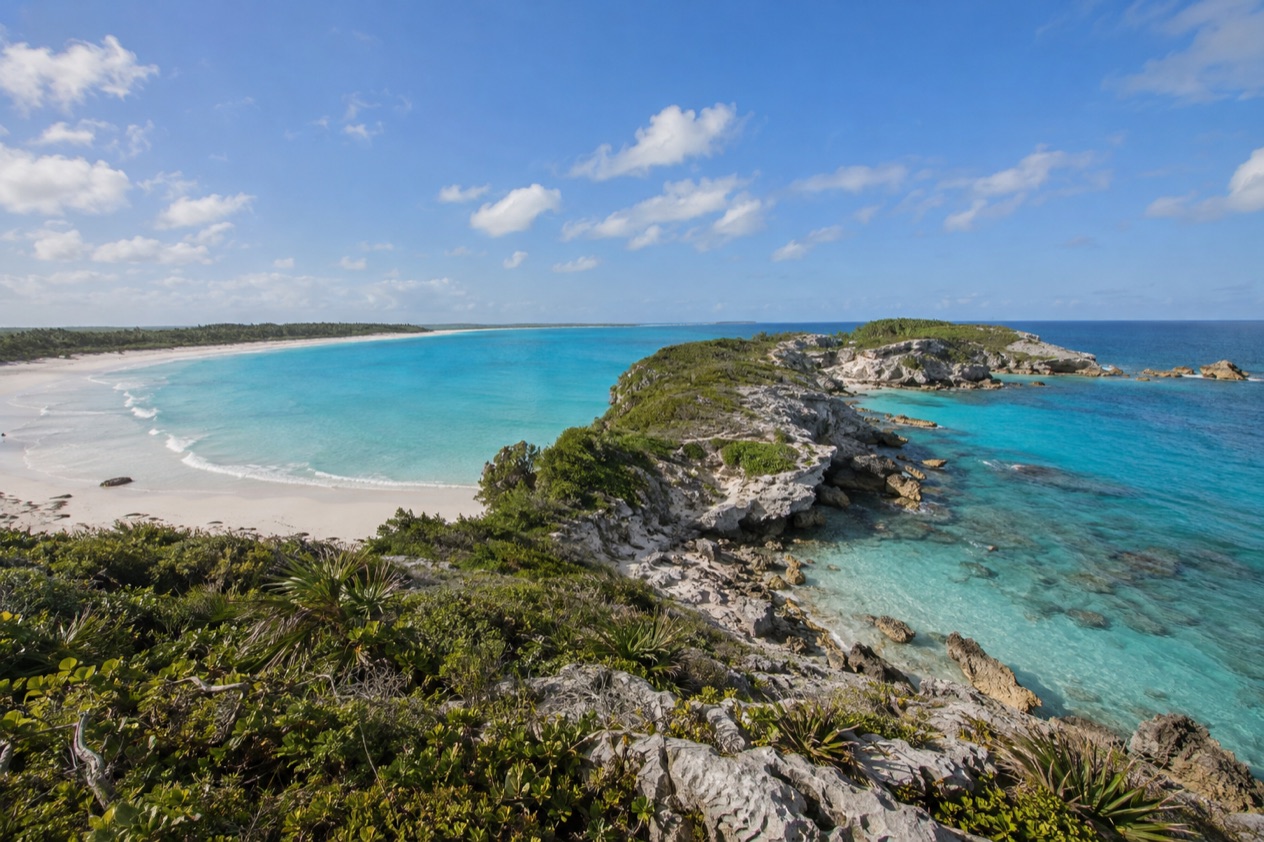 Two Bahamian shores