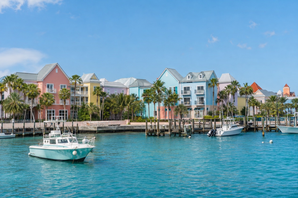 The harbor of Nassau
