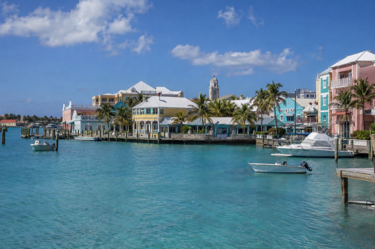 The harbor of Nassau