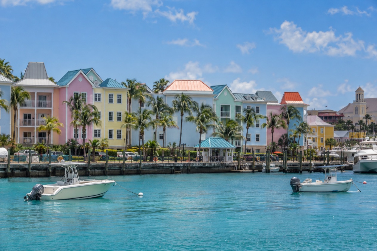 The harbor of Nassau