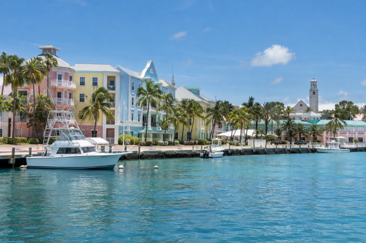 The harbor of Nassau