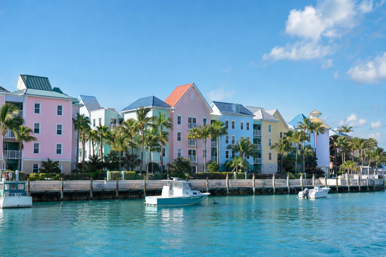 The harbor of Nassau