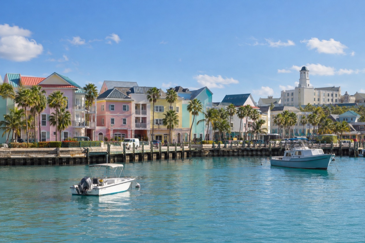 The harbor of Nassau
