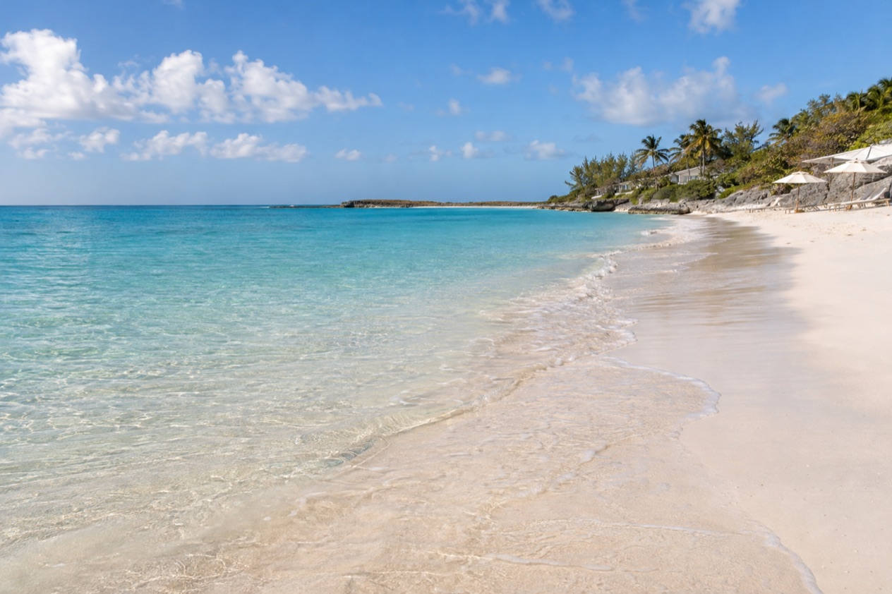 A cove on Harbour Island