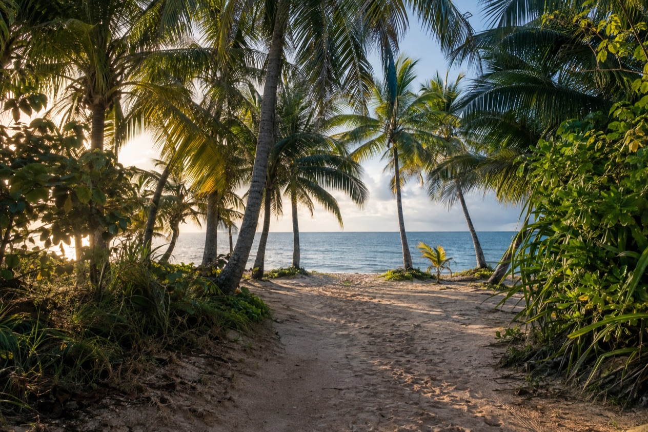 A path to the beach