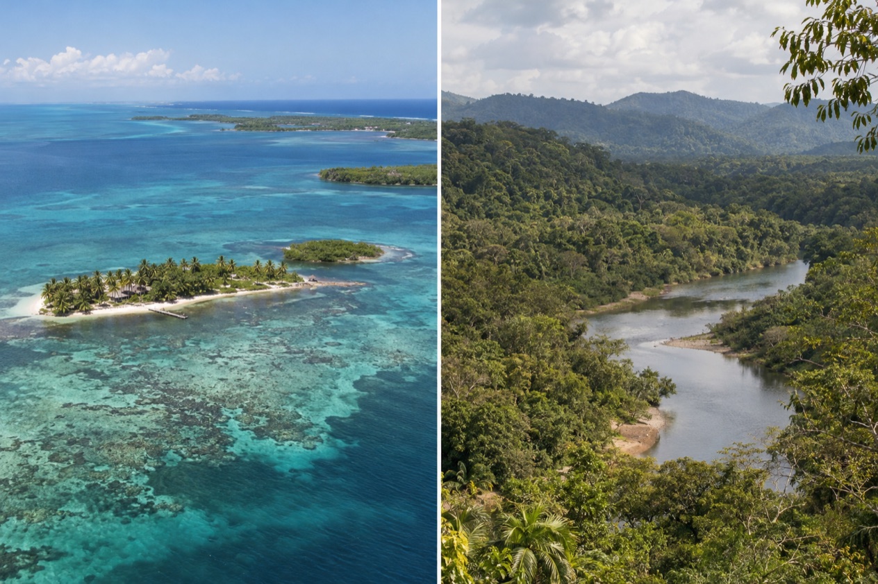 The coast and the jungle