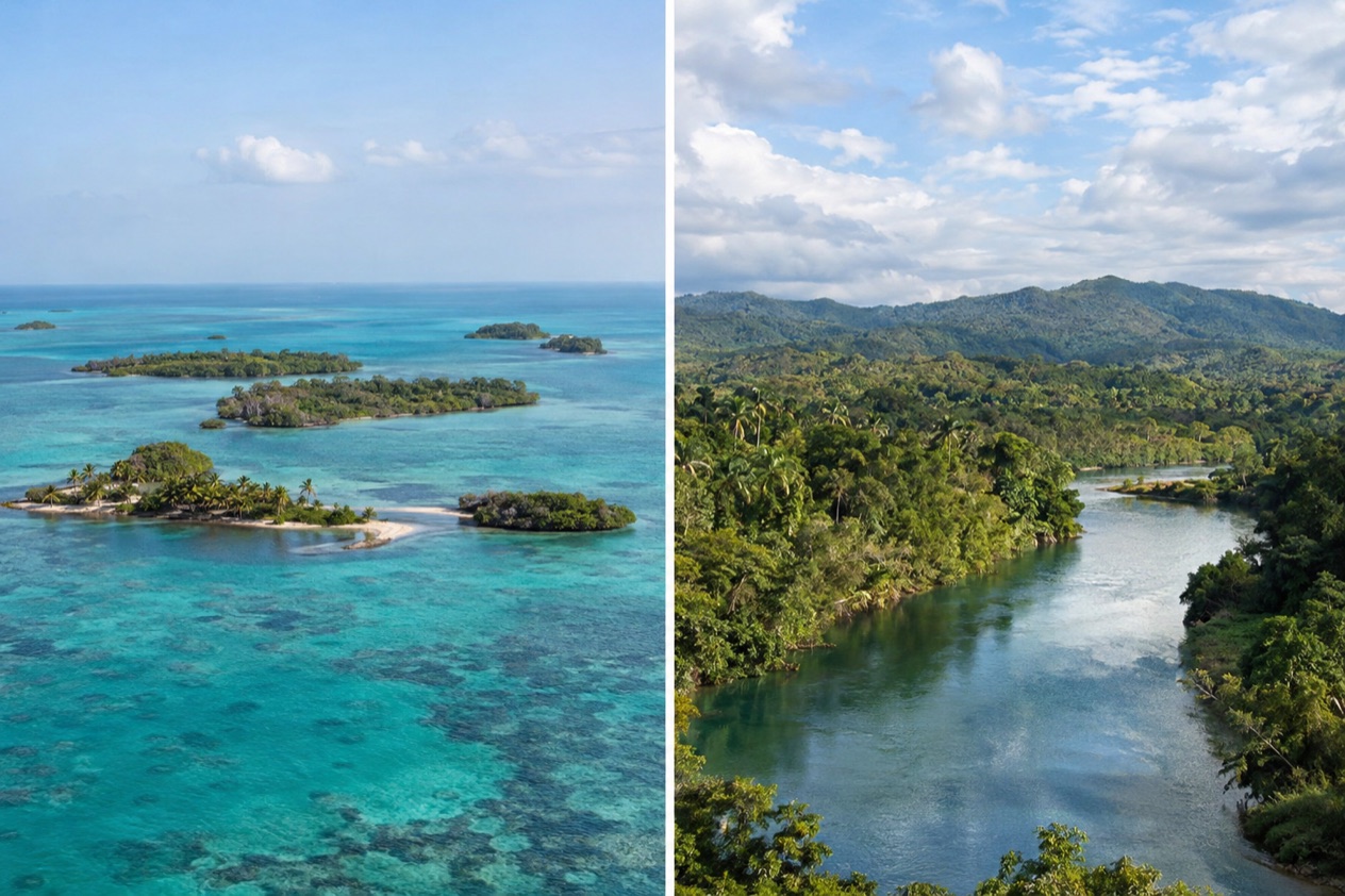 The coast and the jungle