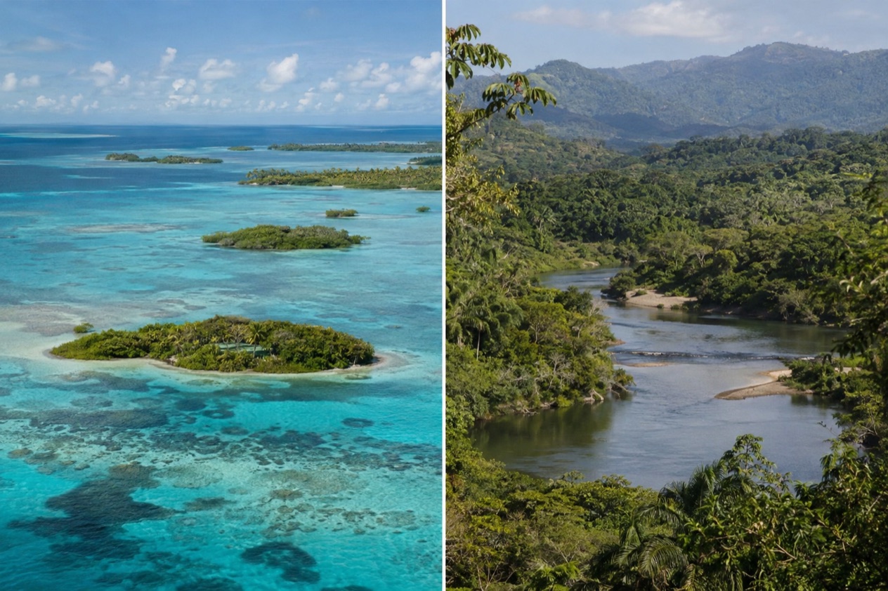The coast and the jungle