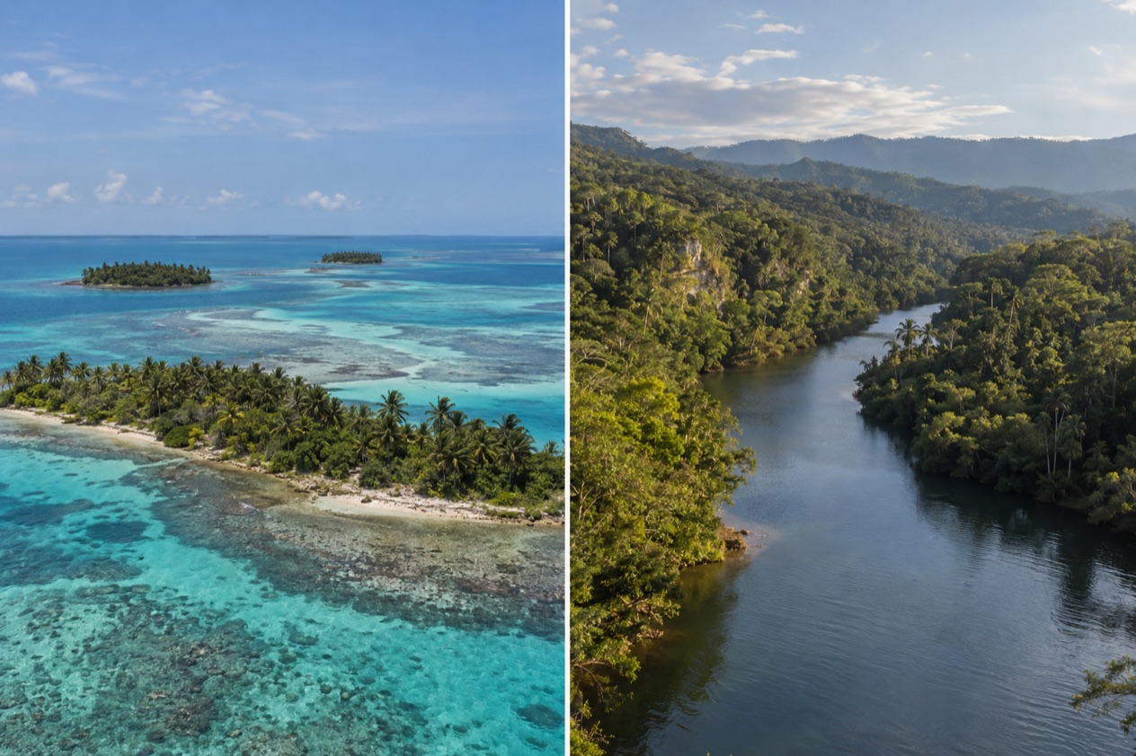 The coast and the jungle