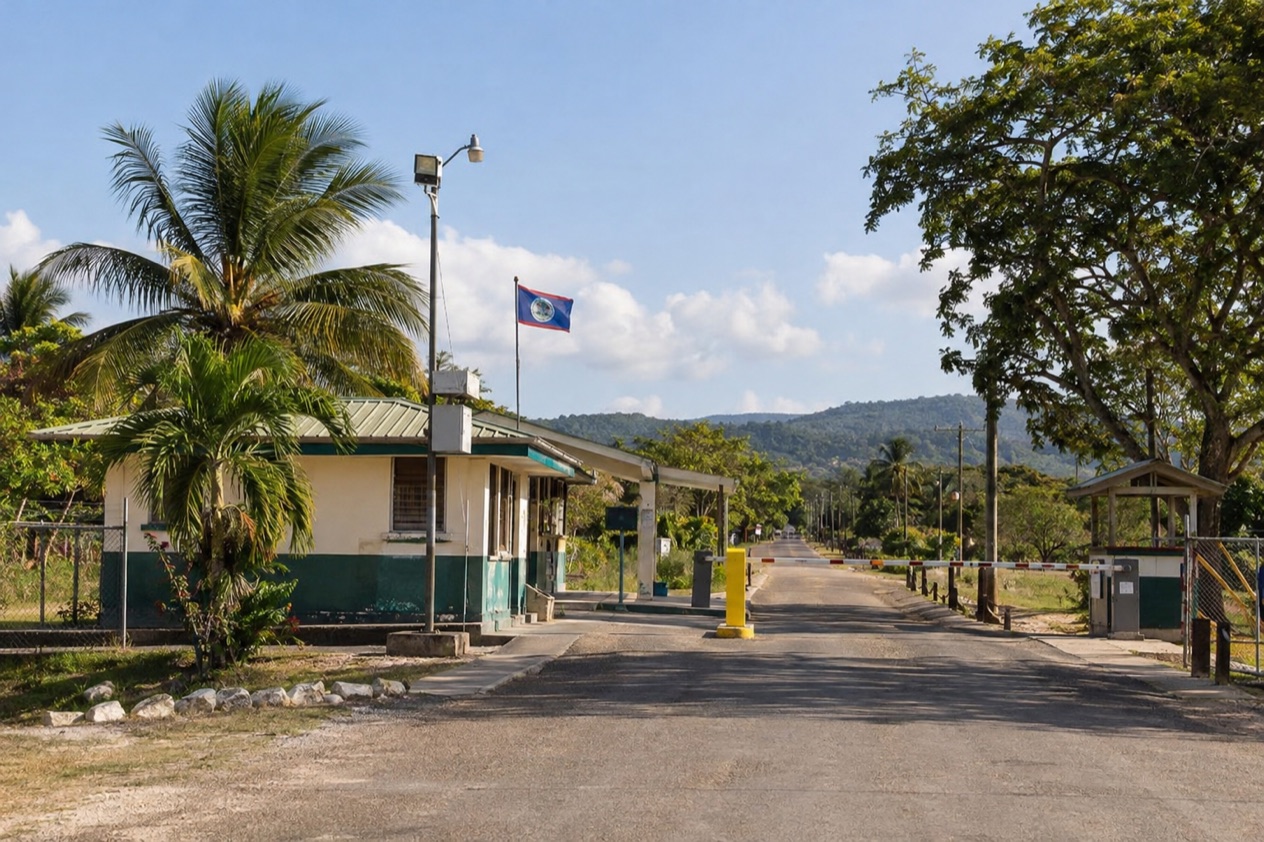 A land crossing