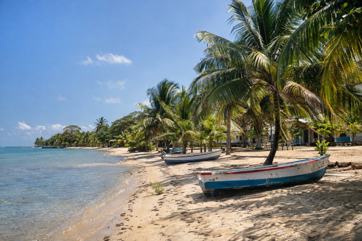 The beach at Hopkins in spring