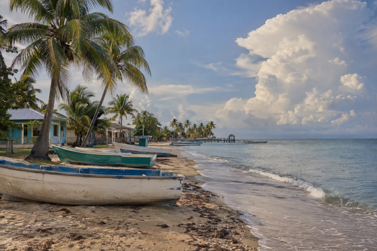 The beach at Hopkins in the wet season
