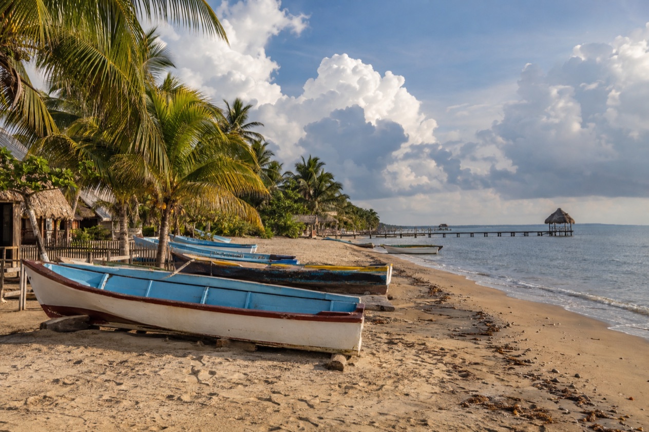 The beach at Hopkins in the wet season