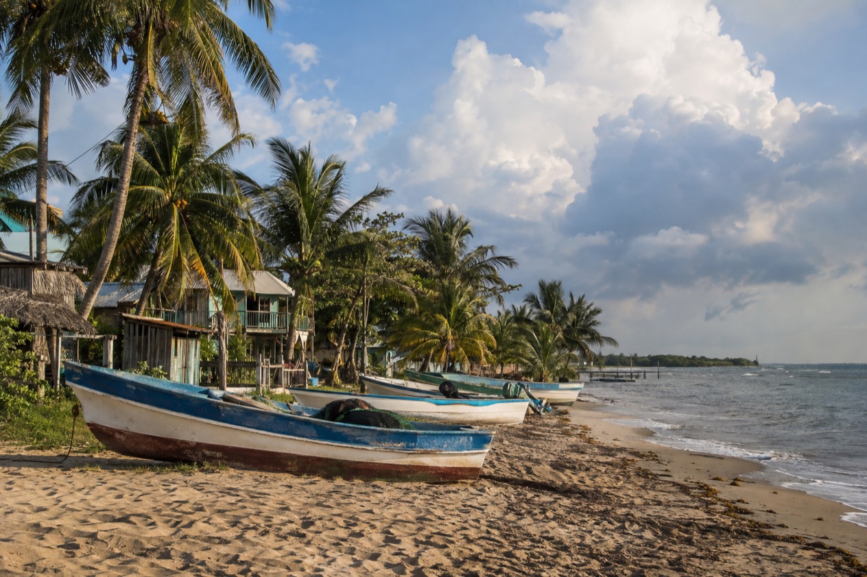The beach at Hopkins in the wet season
