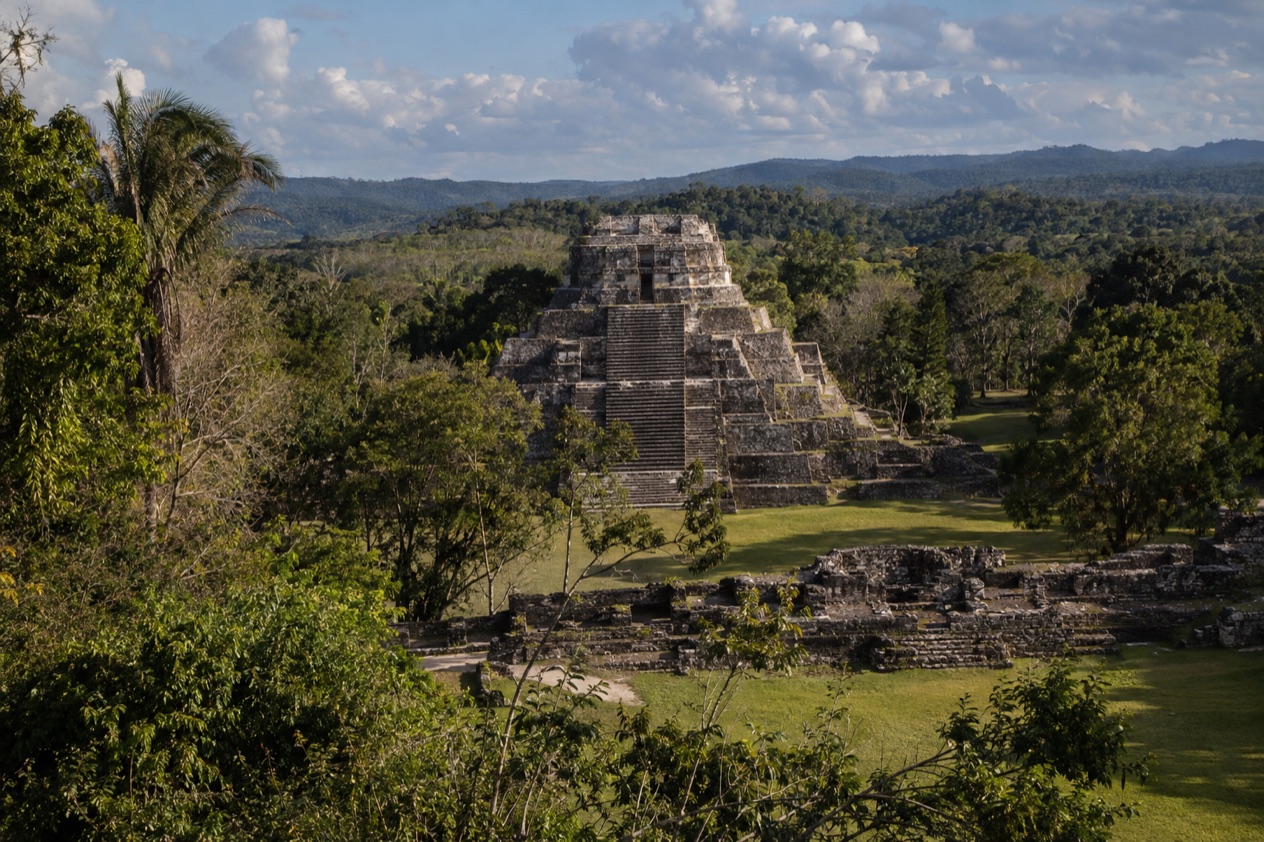 A Maya site in Belize