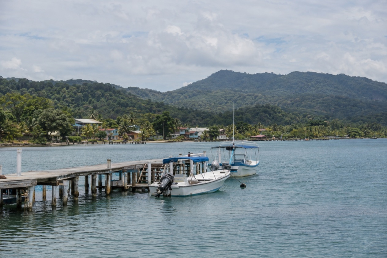 The seafront at Punta Gorda