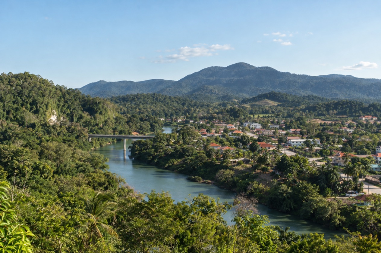 The hills around San Ignacio in the dry season