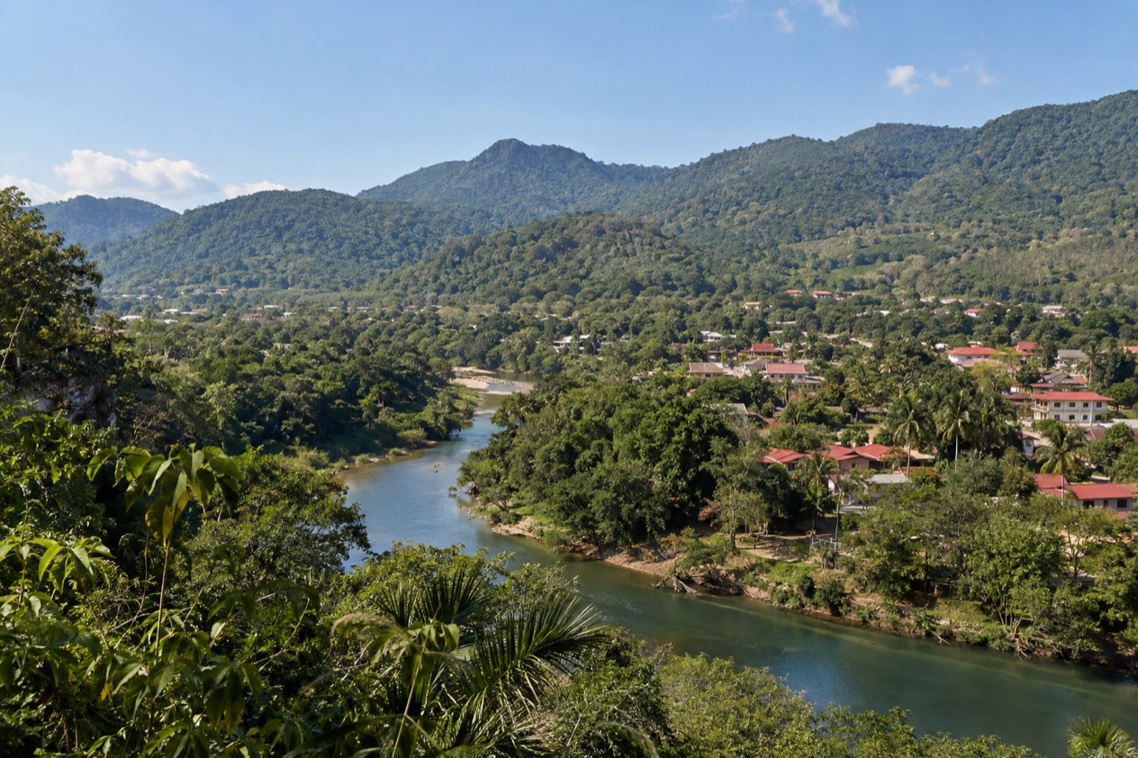 The hills around San Ignacio in the dry season
