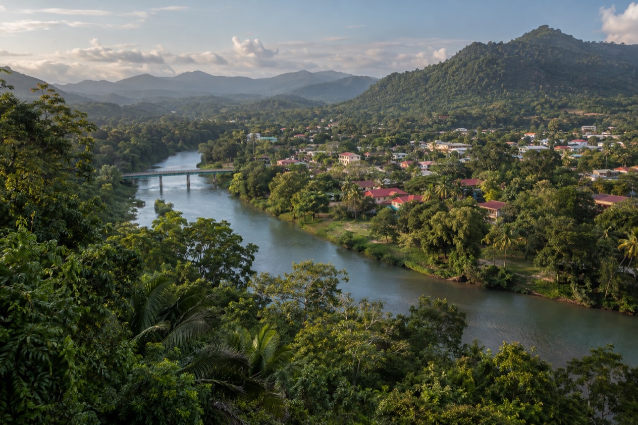 The hills around San Ignacio