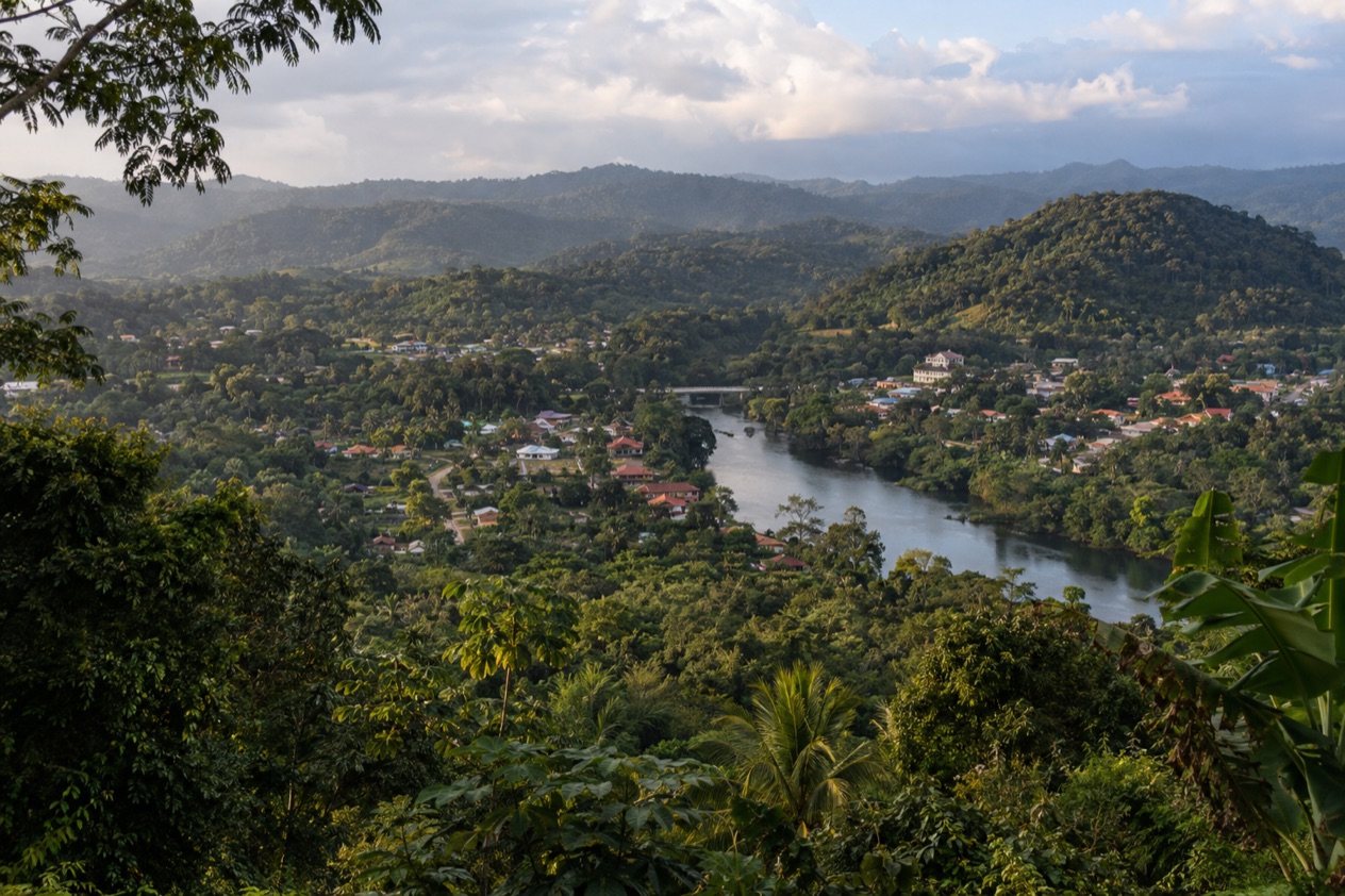 The hills around San Ignacio