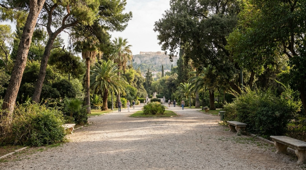 The National Garden of Athens