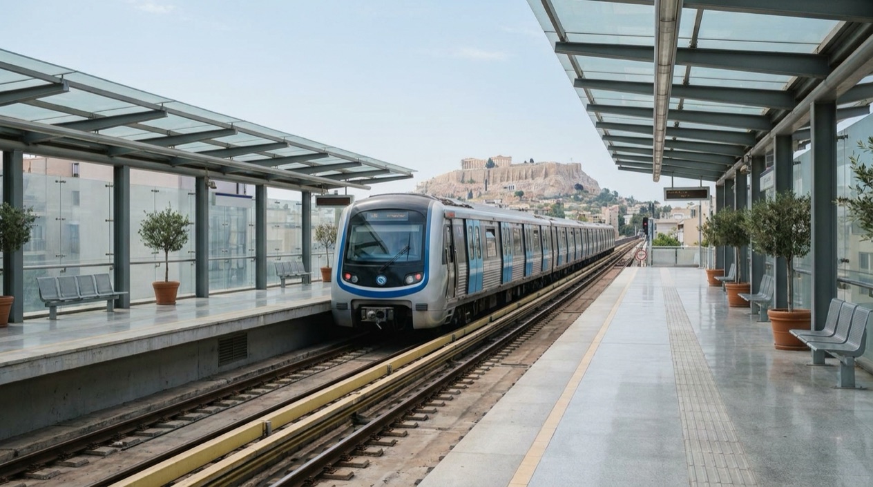 The Athens metro