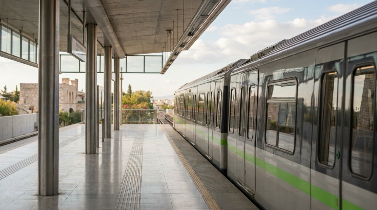 The Athens metro