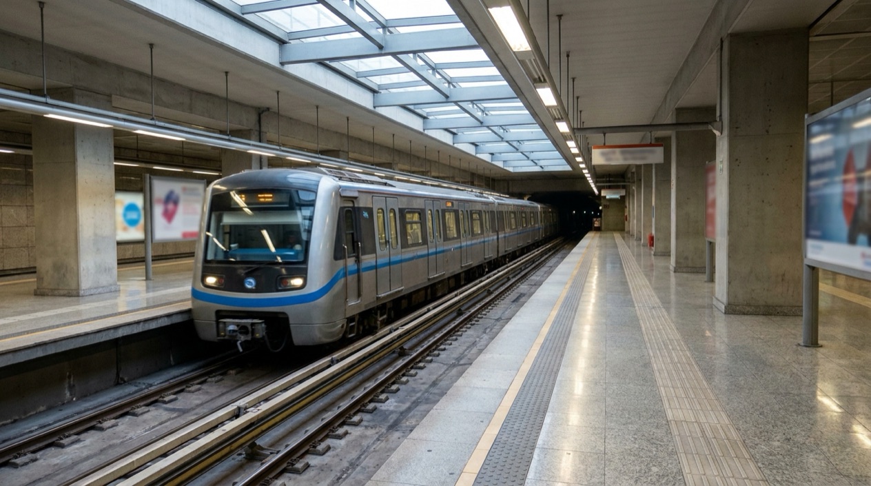 The Athens metro