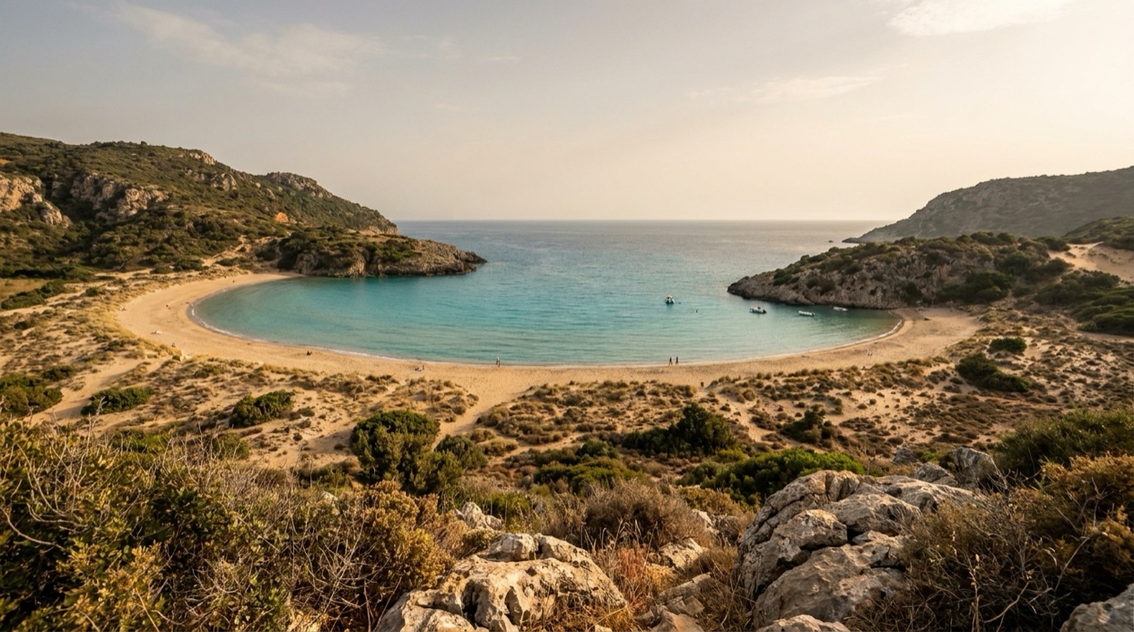 Voidokilia Beach
