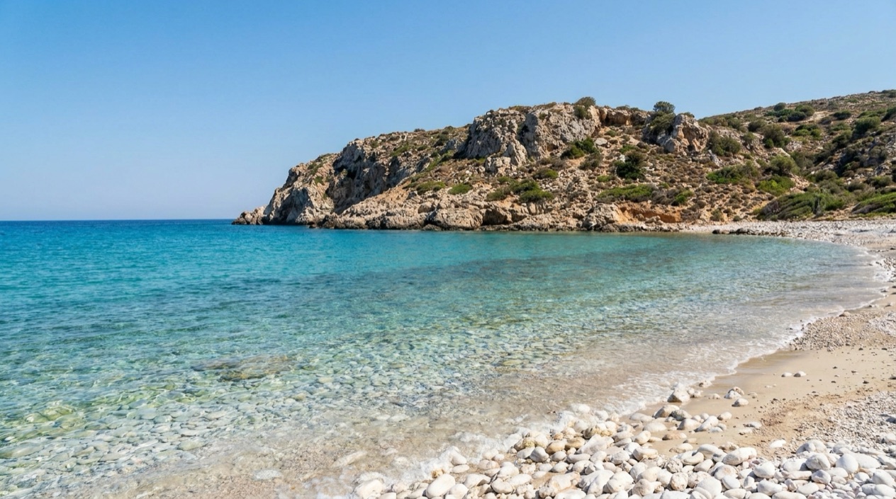 A beach in Greece