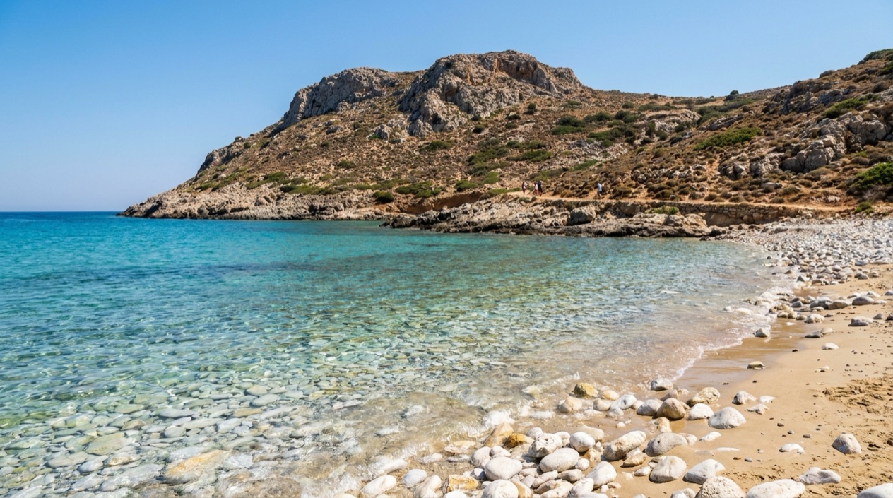 A beach in Greece