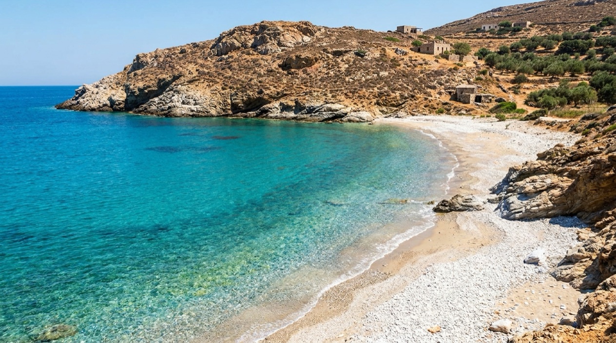 A beach in Greece