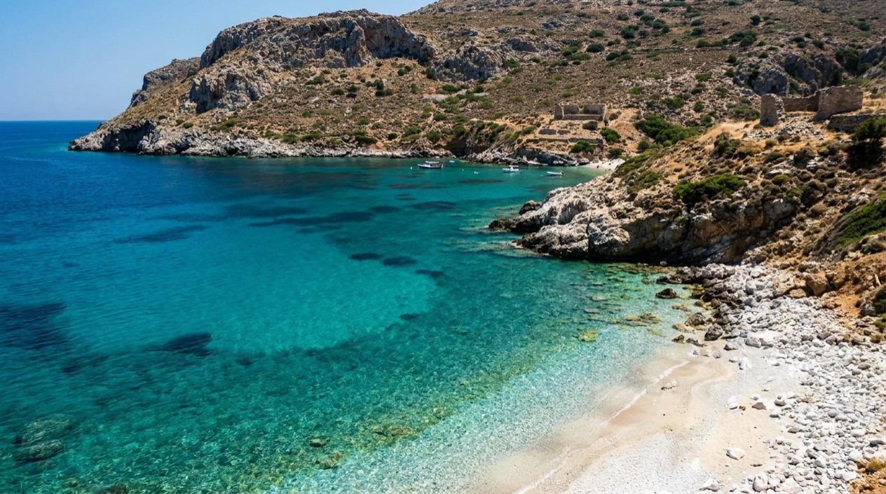 A beach in Greece