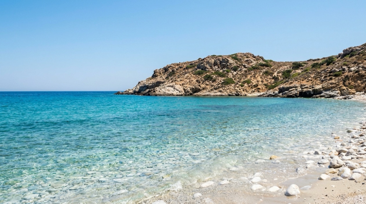 A beach in Greece