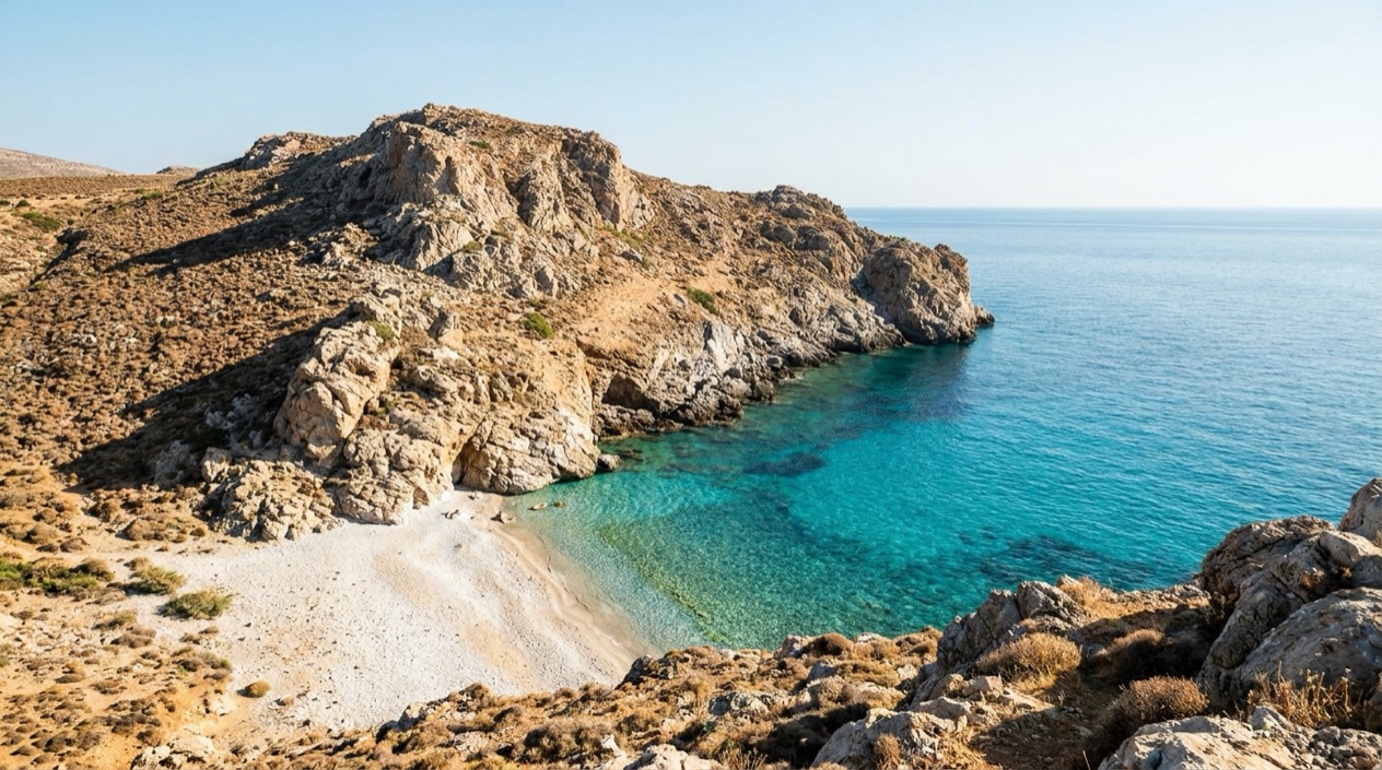 A beach in Greece