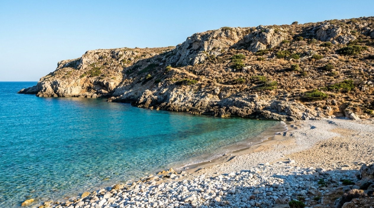 A beach in Greece
