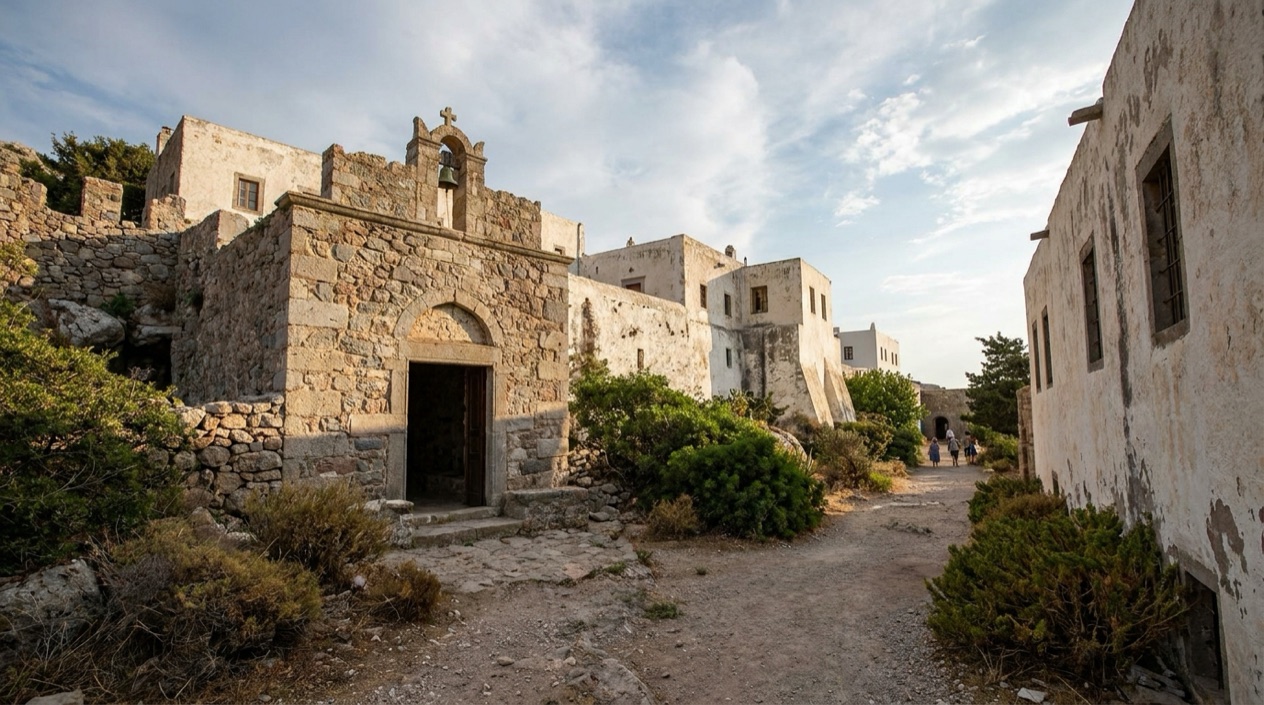 The Cave of the Apocalypse on Patmos