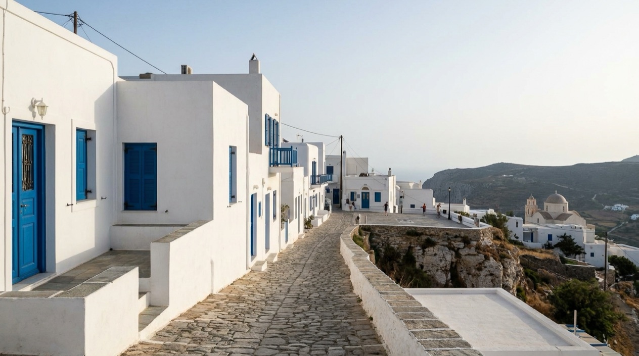 Chora of Folegandros