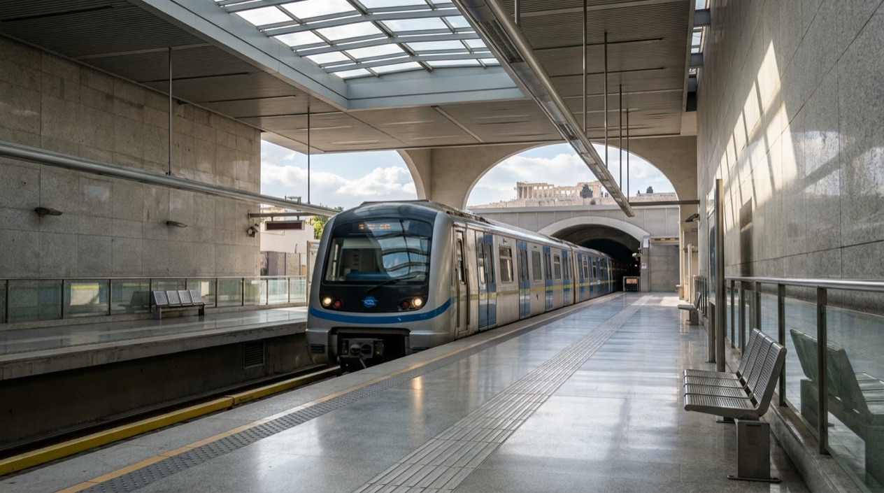 The Athens metro