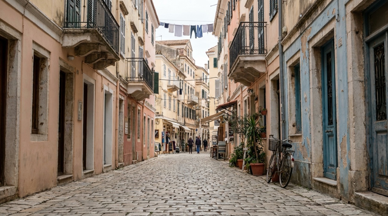 The Old Town of Corfu