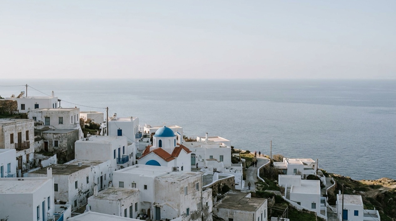 Greece in winter