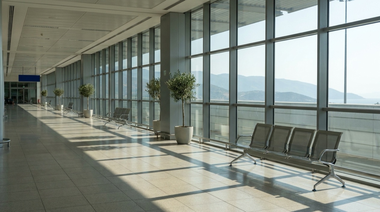 Arriving in Greece