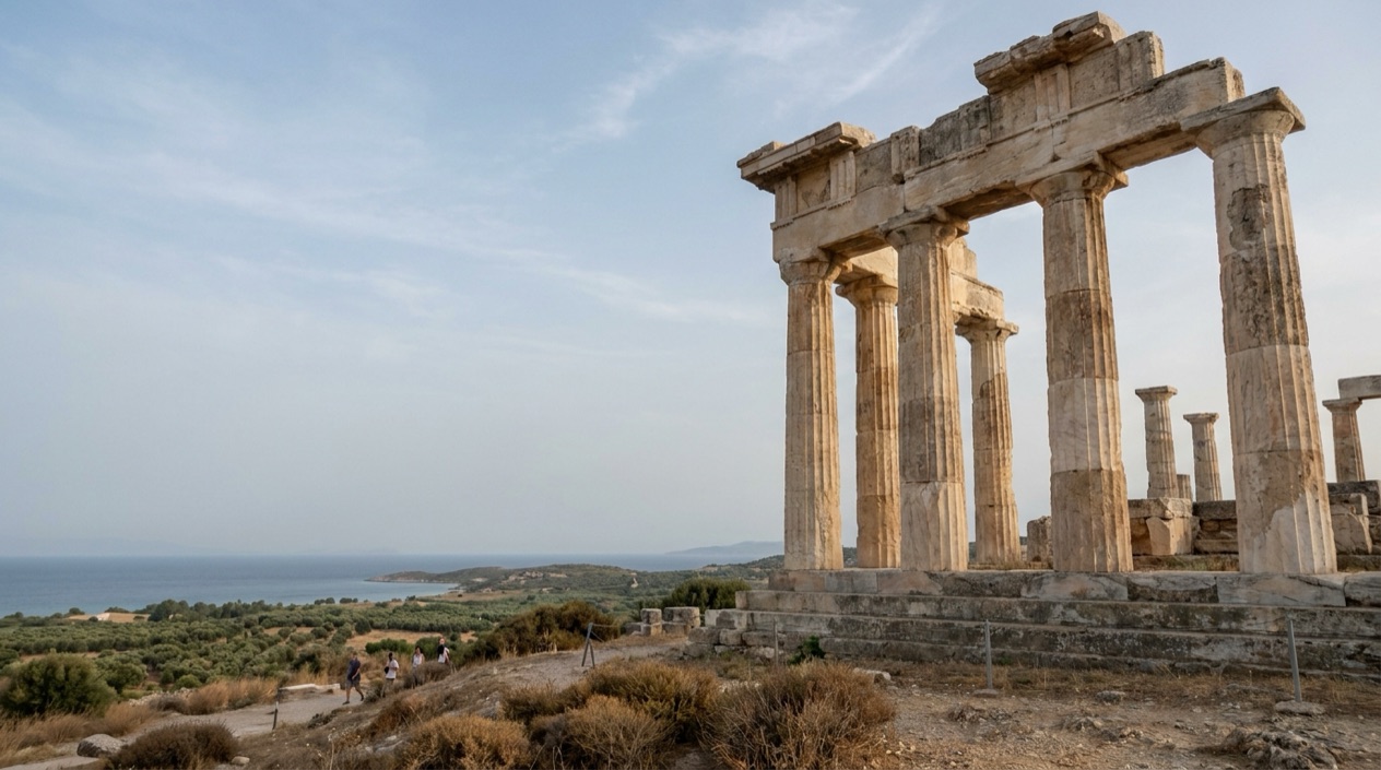 An ancient site in Greece