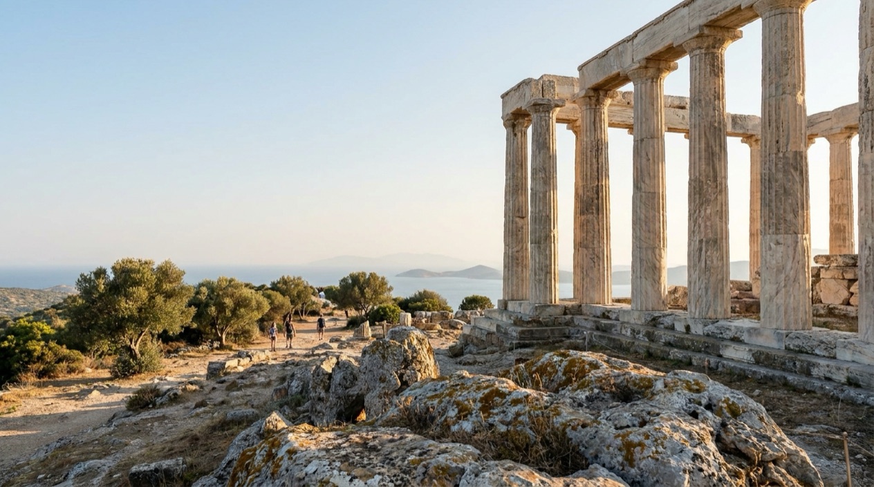 An ancient site in Greece