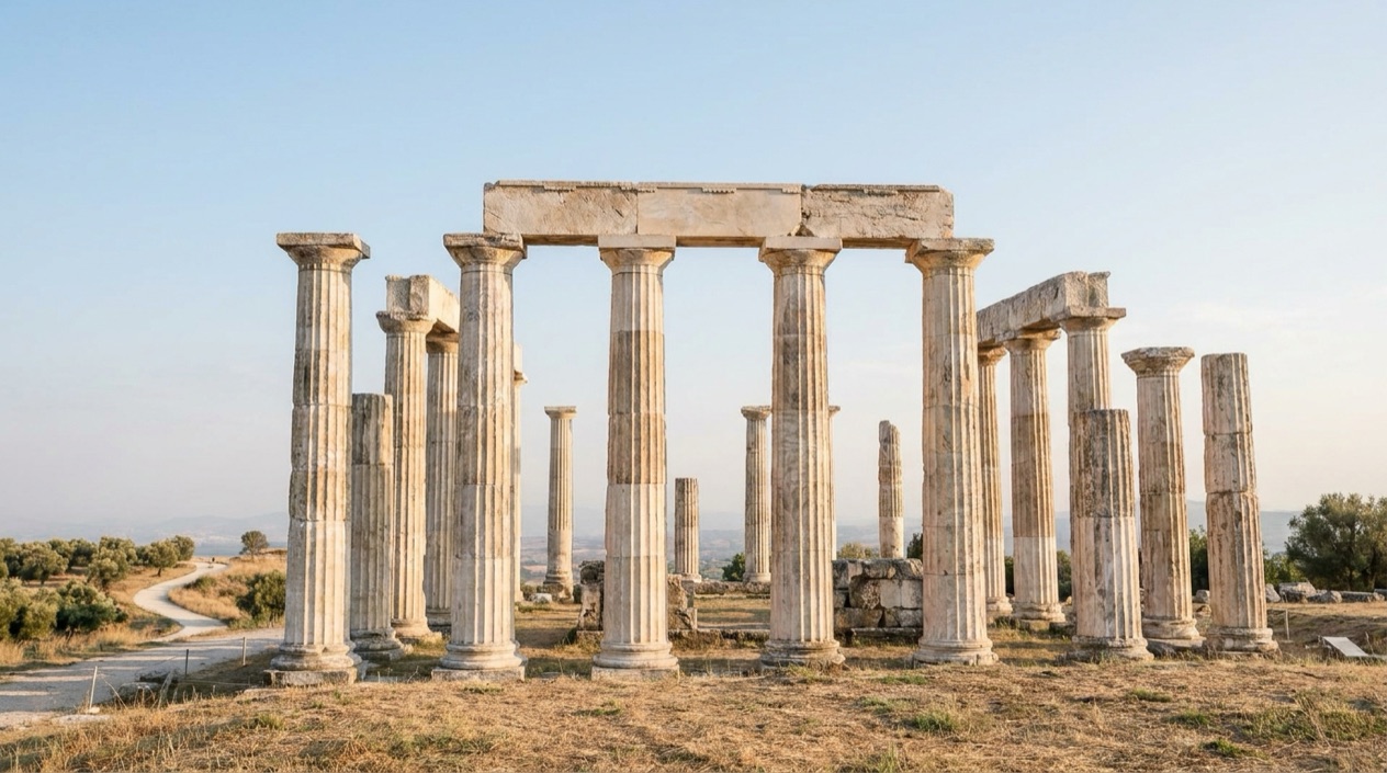 An ancient site in Greece