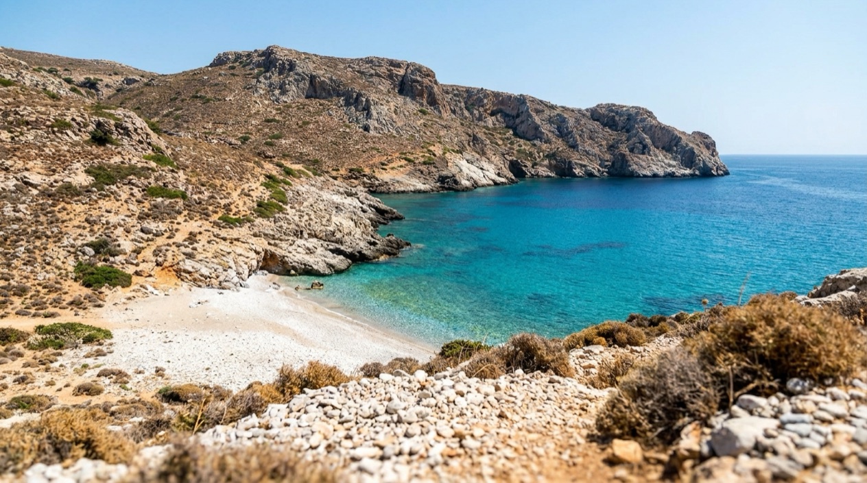 A beach in Greece