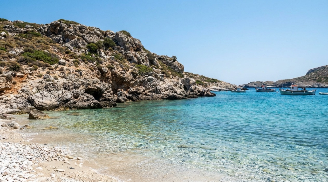 A beach in Greece
