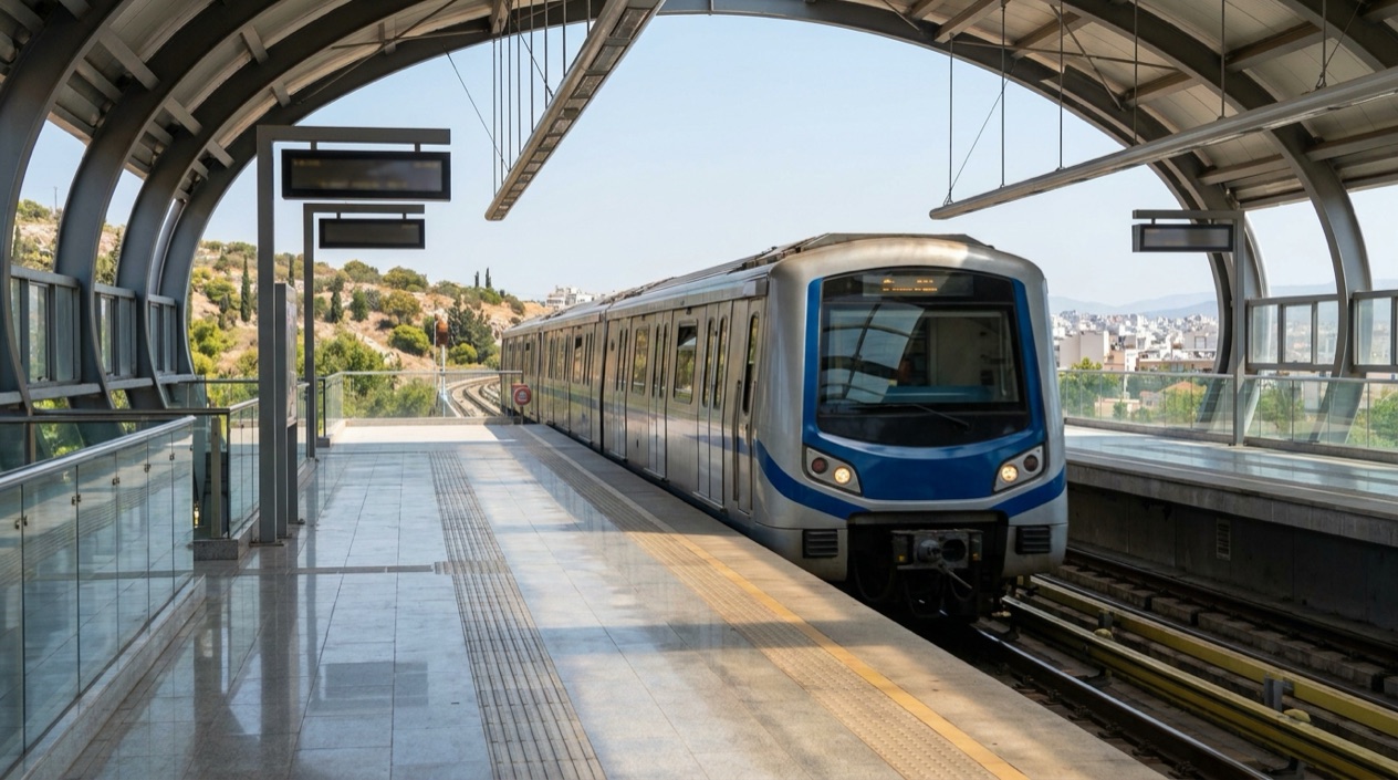 The Athens metro