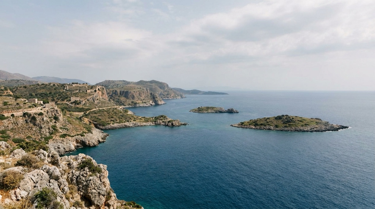Greece from above
