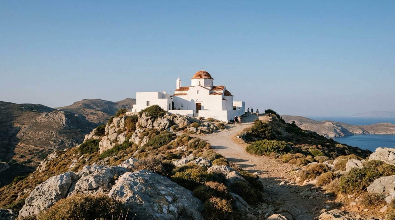 A Greek monastery